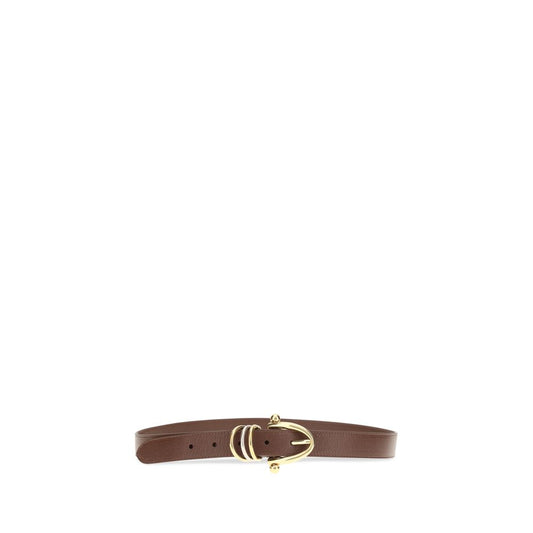 Cinturón Chloé de piel de becerro marrón Bos Taurus
