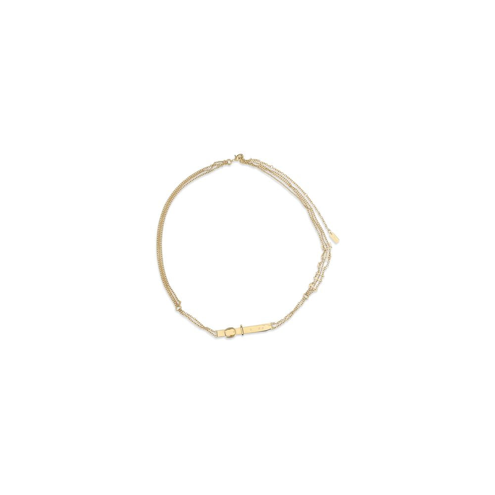 Cinturón normal Chloé de latón dorado