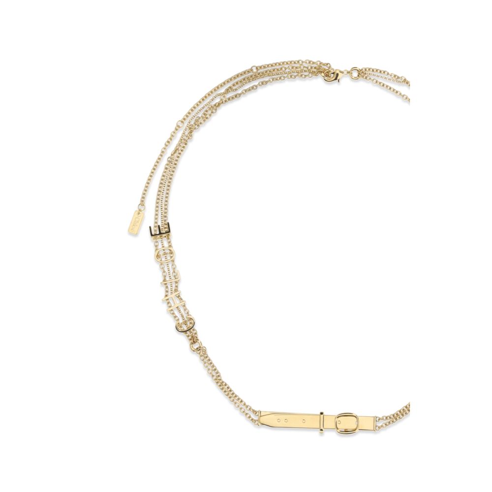 Cinturón normal Chloé de latón dorado