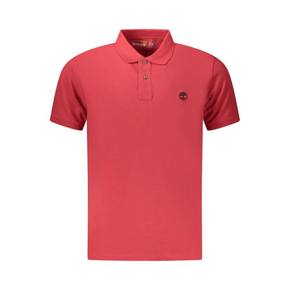 Camisa Polo Timberland de Algodón Rojo para Hombre
