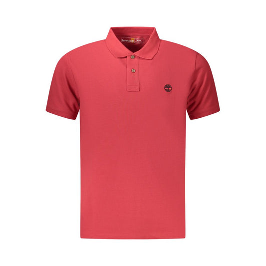 Camisa Polo Timberland de Algodón Rojo para Hombre