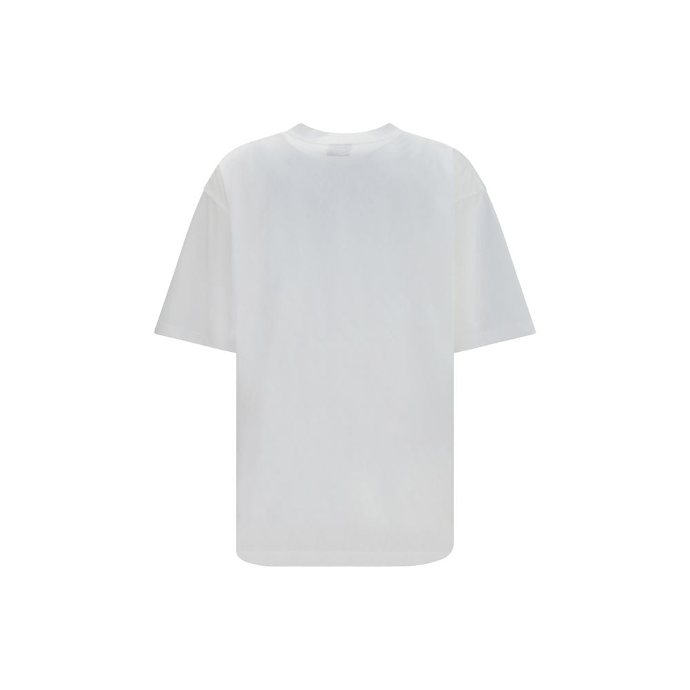 T-shirt Balenciaga en Coton Blanc Design Contemporain