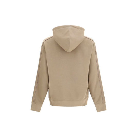 Sudadera de algodón bicolor Burberry