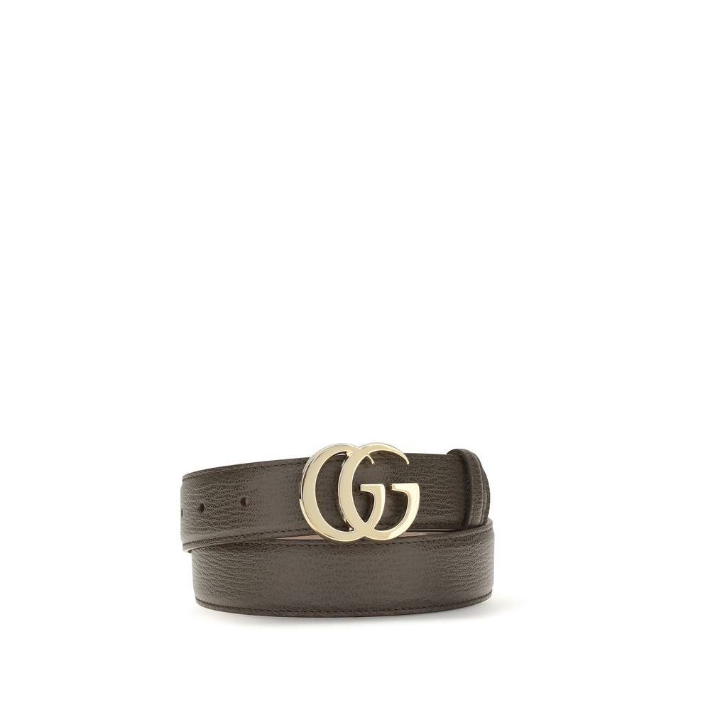Ceinture régulière Gucci en cuir de veau marron Bos Taurus