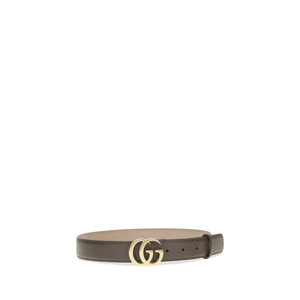 Ceinture régulière Gucci en cuir de veau marron Bos Taurus