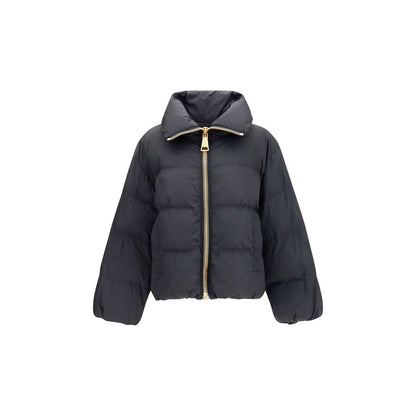 Chaqueta Balmain larga de viscosa negra