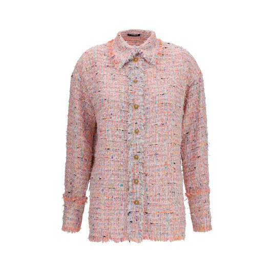 Camisa Balmain de poliamida multicolor estampada