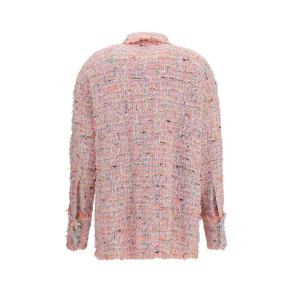 Camisa Balmain de poliamida multicolor estampada