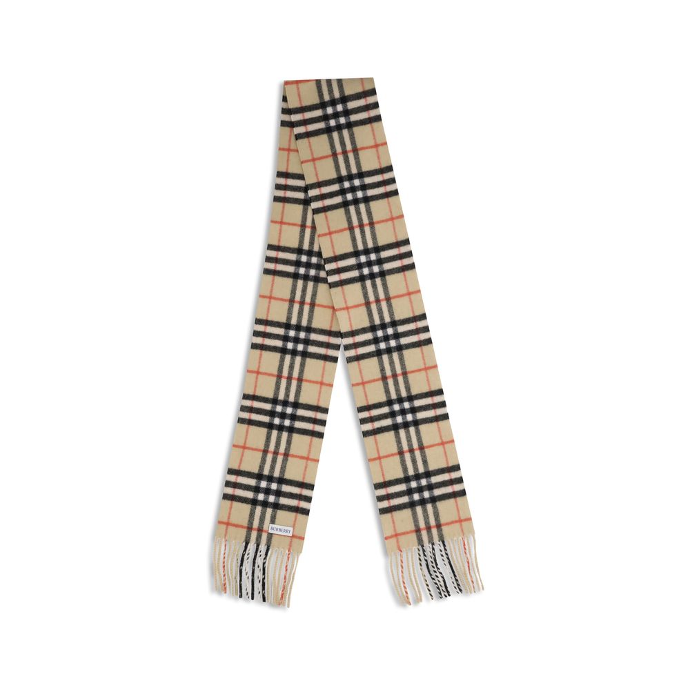 Bufanda de Cachemir Beige Burberry
