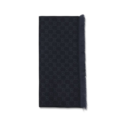 Bufanda Gucci de lana negra Oves Aries