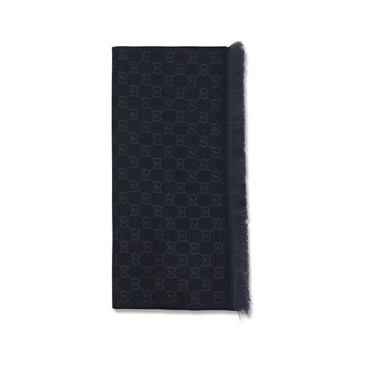 Bufanda Gucci de lana negra Oves Aries