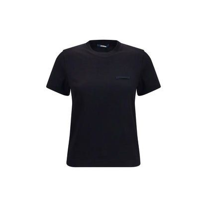 T-shirt Jacquemus en coton noir - Modèle basique à porter