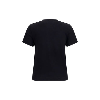 T-shirt Jacquemus en coton noir - Modèle basique à porter