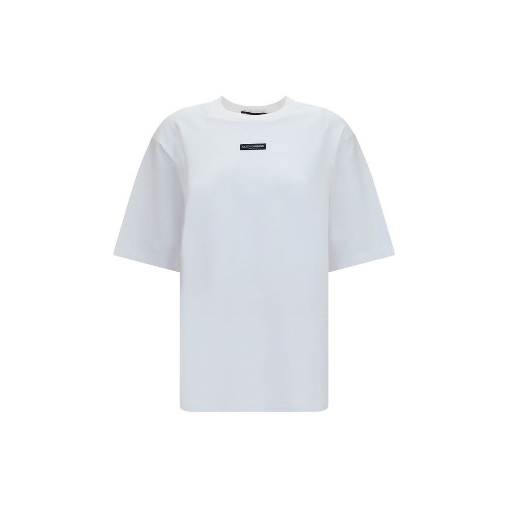 T-shirt classique en jersey de coton blanc Dolce & Gabbana