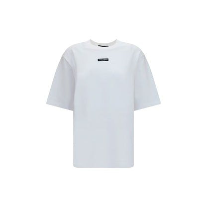 T-shirt classique en jersey de coton blanc Dolce & Gabbana