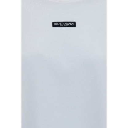 T-shirt classique en jersey de coton blanc Dolce & Gabbana