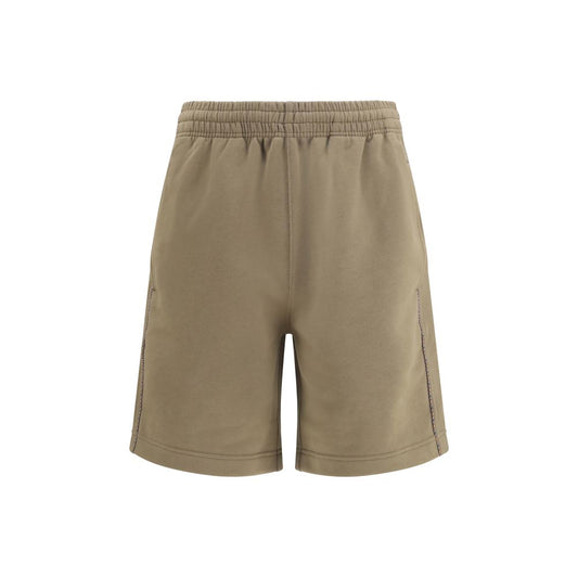 Pantalones cortos tipo bermudas de algodón marrón de Burberry