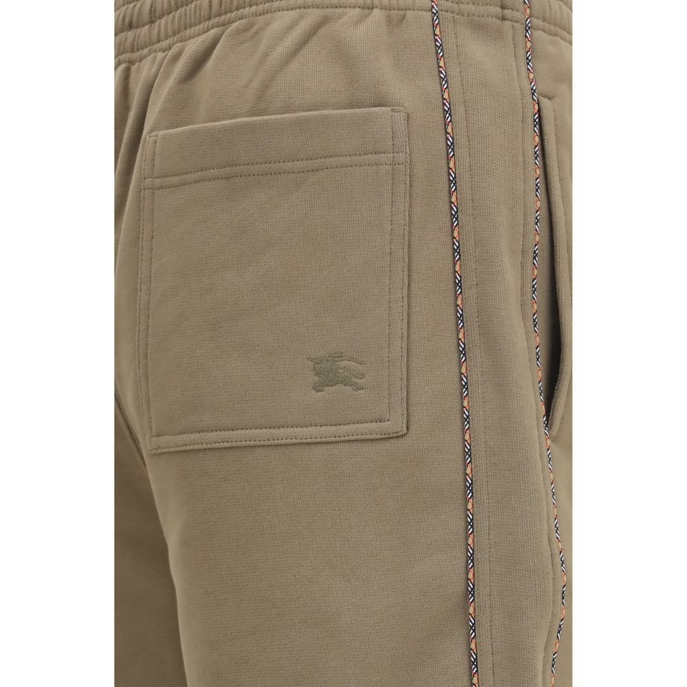 Pantalones cortos tipo bermudas de algodón marrón de Burberry