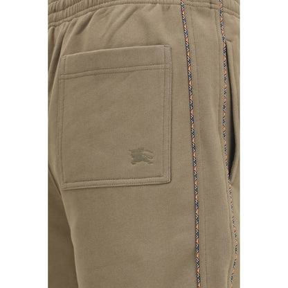 Pantalones cortos tipo bermudas de algodón marrón de Burberry