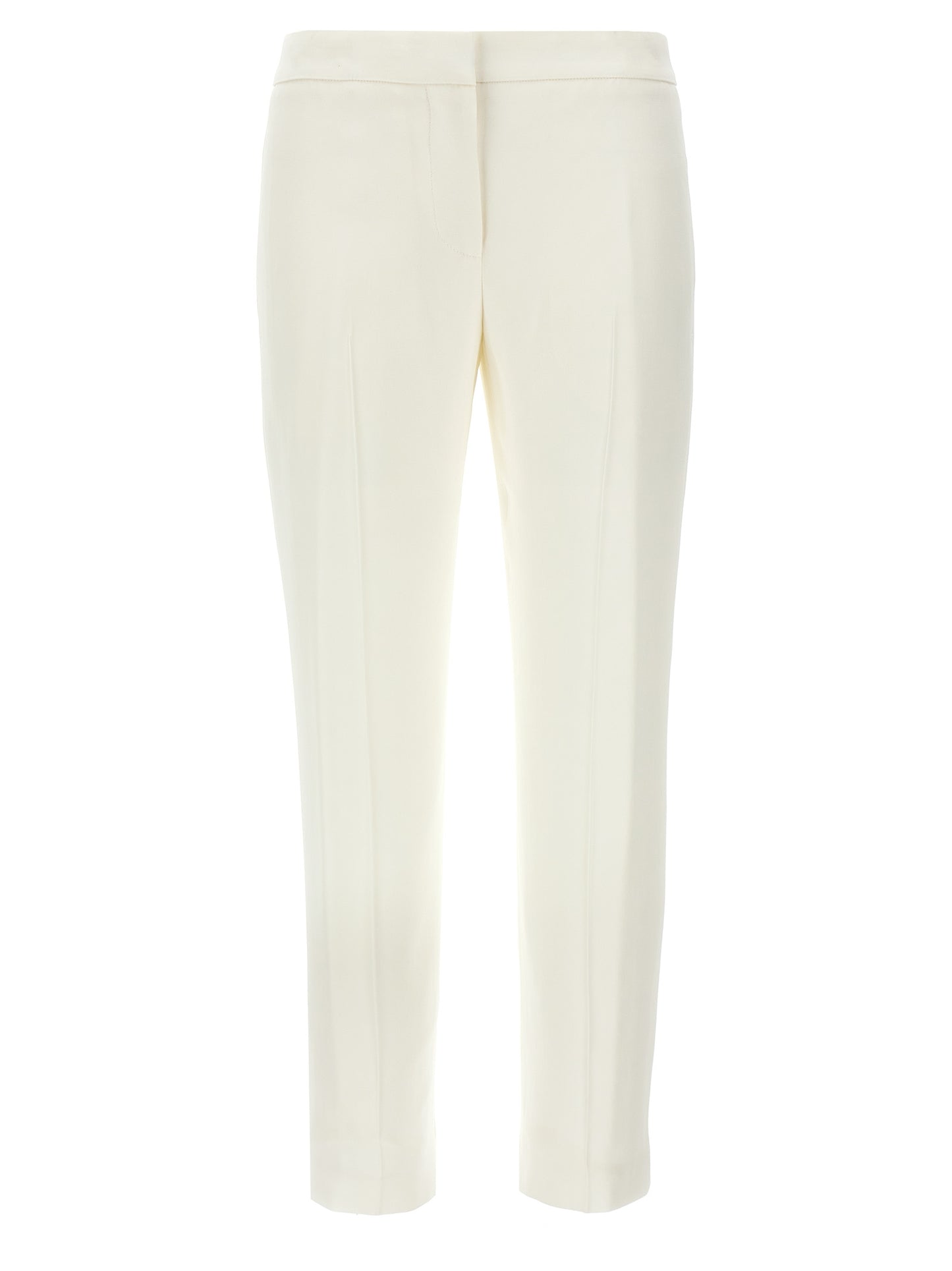 Pantalón Casual Alexander McQueen Blanco De Viscosa - Caída Fluida y Elegante