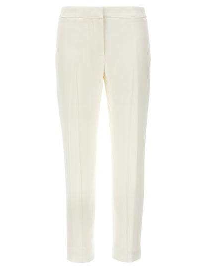 Pantalón Casual Alexander McQueen Blanco De Viscosa - Caída Fluida y Elegante