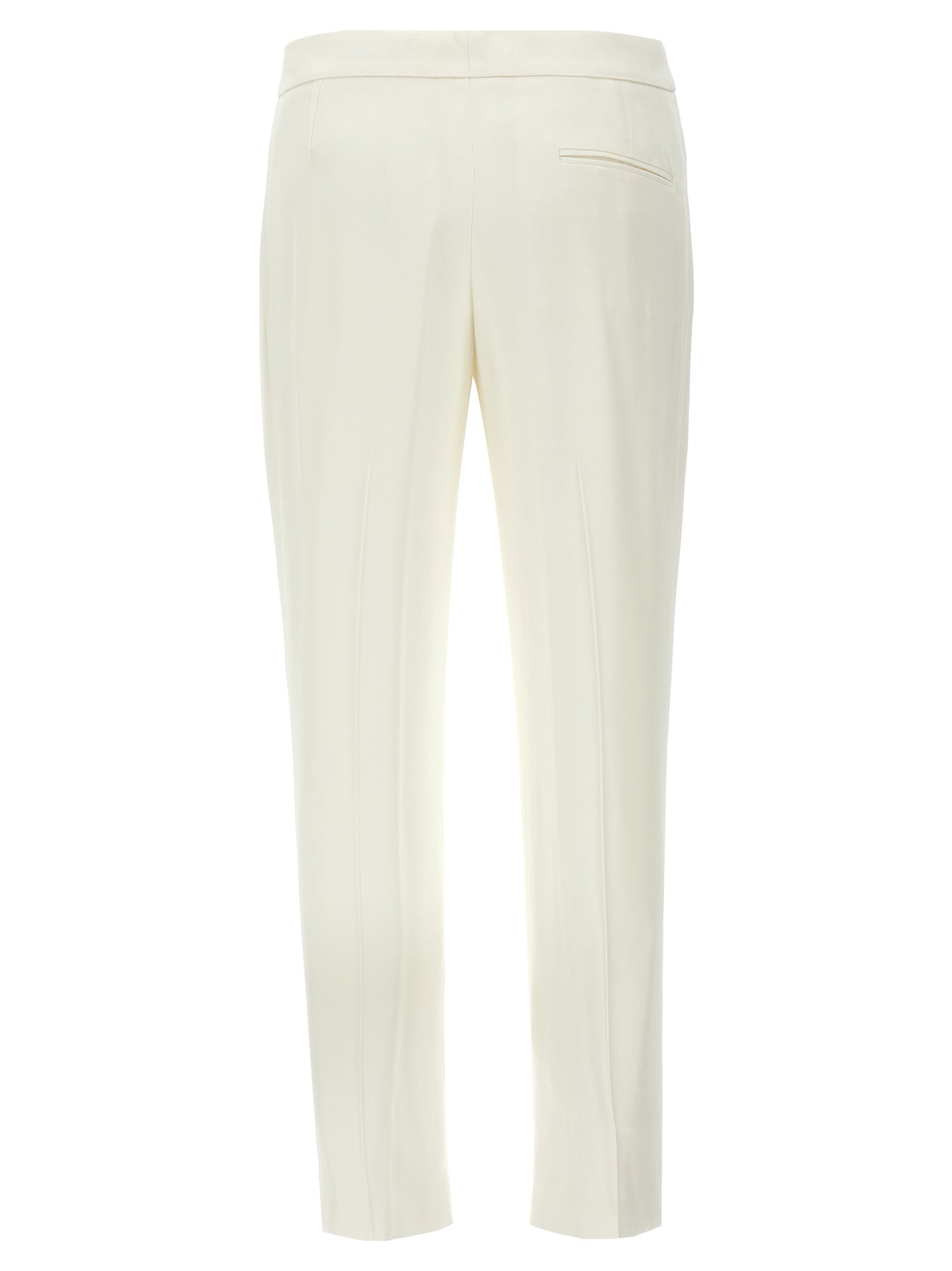 Pantalón Casual Alexander McQueen Blanco De Viscosa - Caída Fluida y Elegante