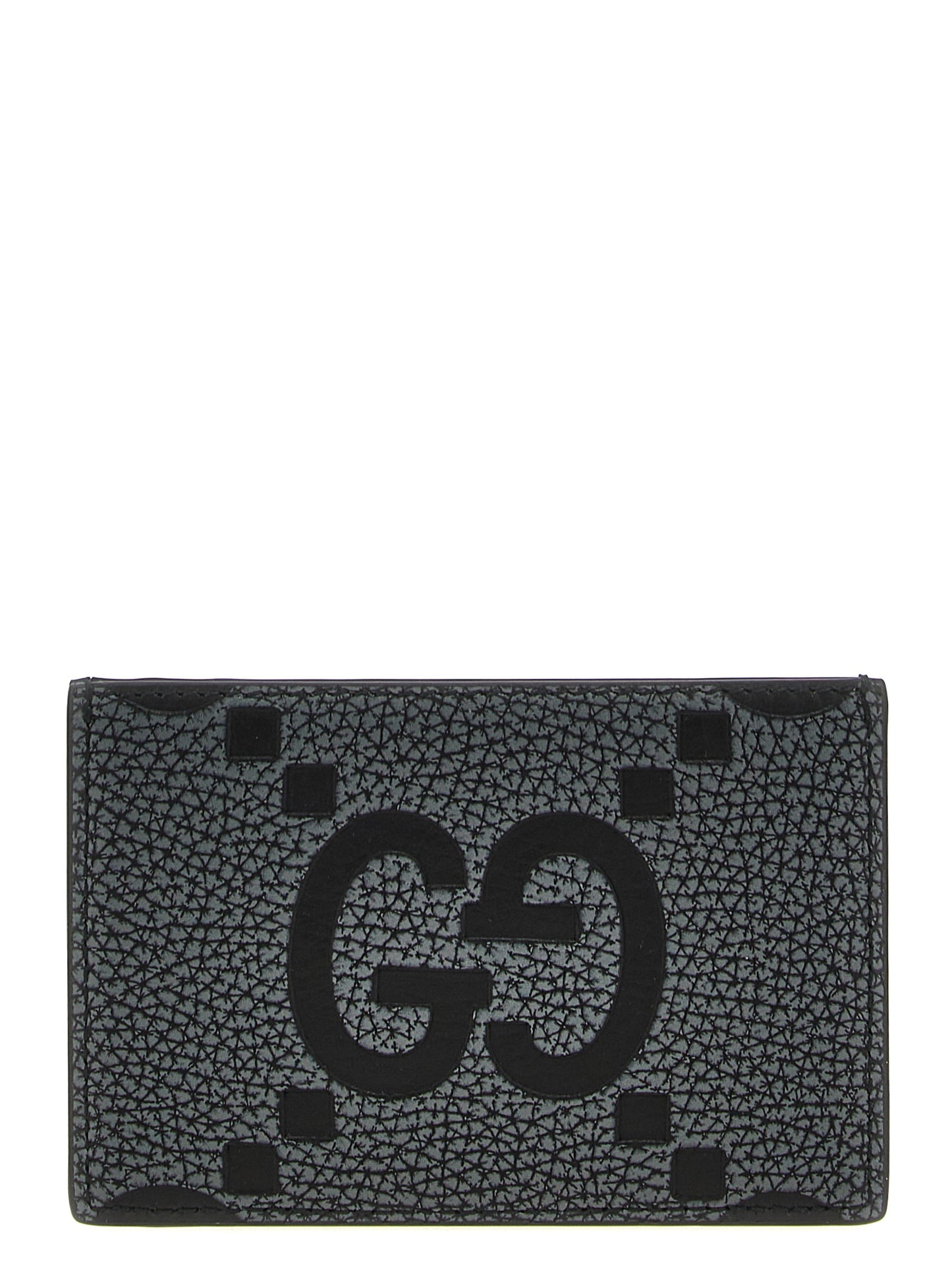 Tarjetero Gucci de piel de becerro negra