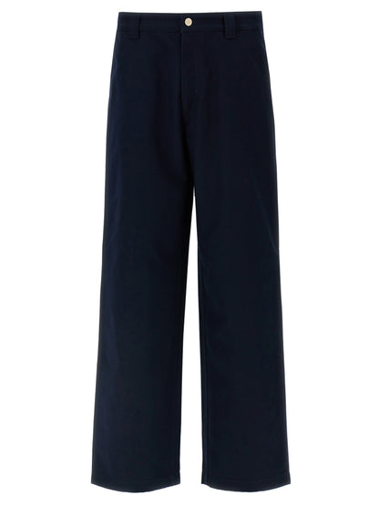 Pantalones casuales Gucci de algodón azul
