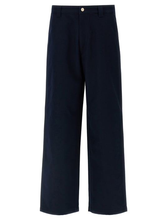 Pantalones casuales Gucci de algodón azul