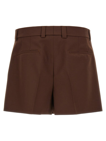 Short Bermuda Gucci En Laine Marron