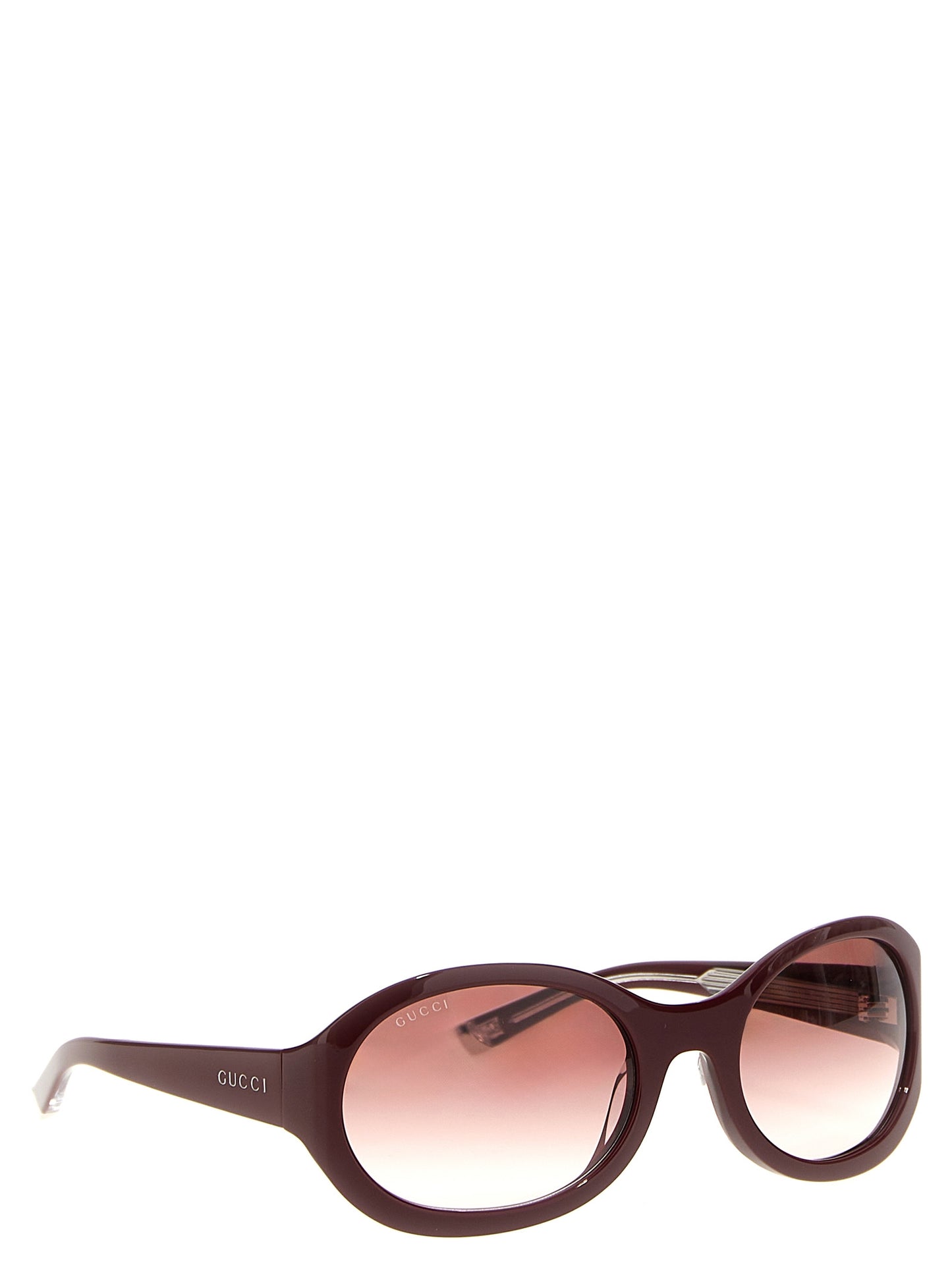 Gafas De Sol Gucci De Acetato En Tonalidad Bordeaux