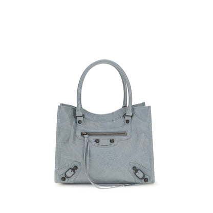 Bolso de mano Balenciaga Azul Cordero Ovis Aries