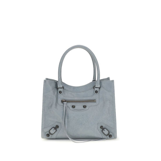 Bolso de mano Balenciaga Azul Cordero Ovis Aries