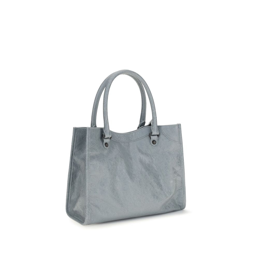 Bolso de mano Balenciaga Azul Cordero Ovis Aries