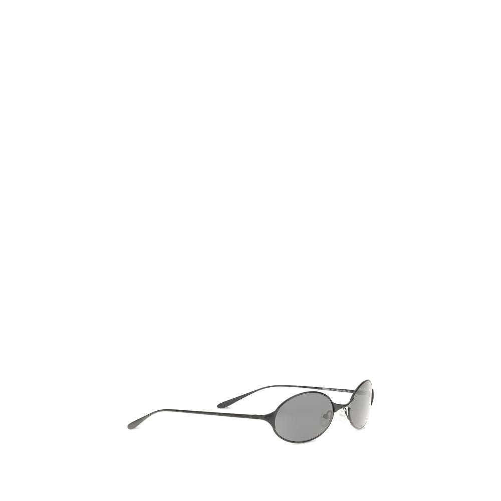 Gafas de Sol Alexander McQueen de Metal Gris