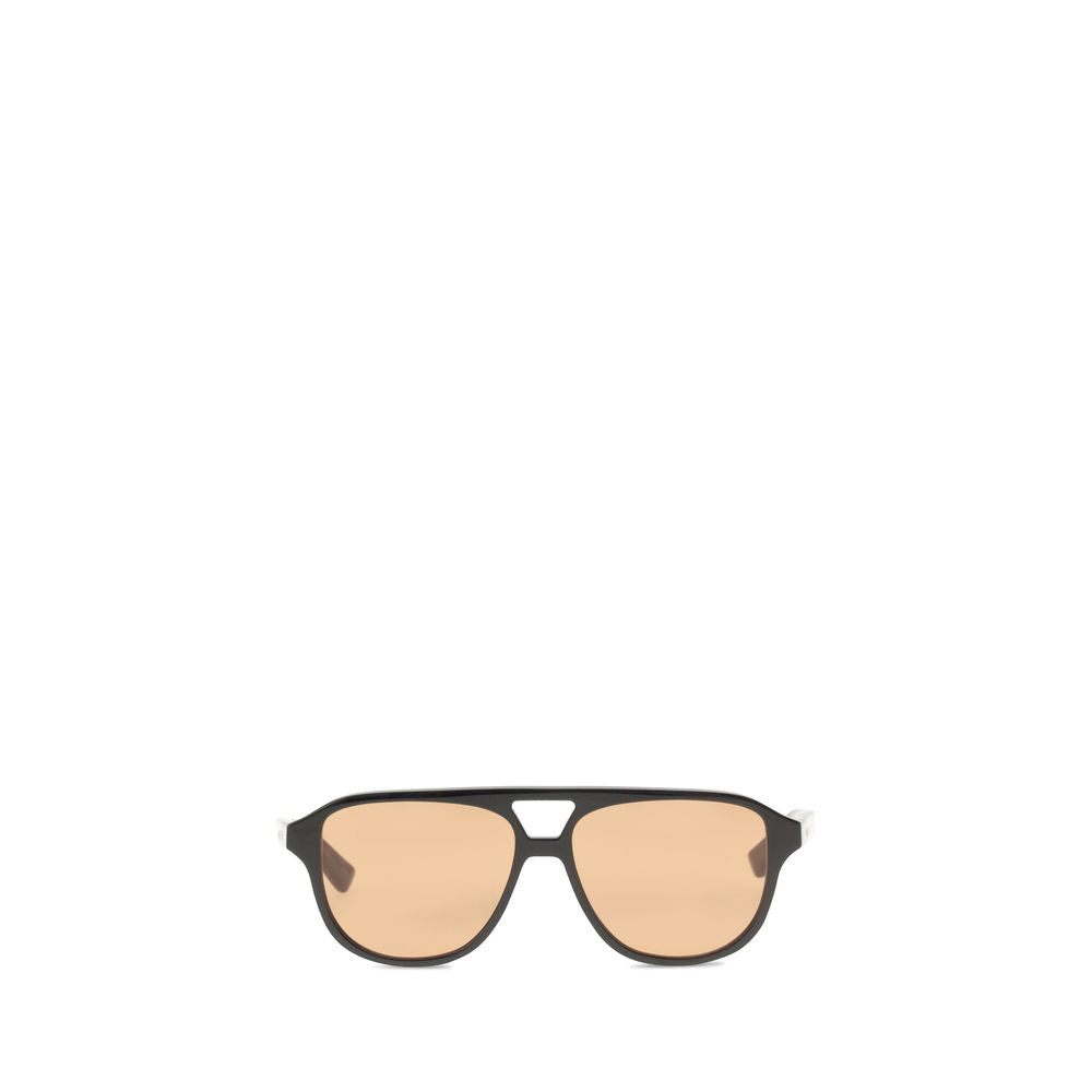 Gafas de sol Alexander McQueen de acetato marrón