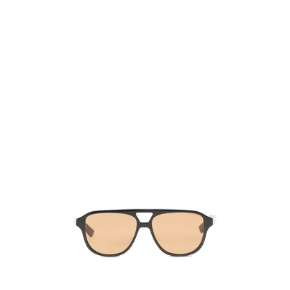 Gafas de sol Alexander McQueen de acetato marrón