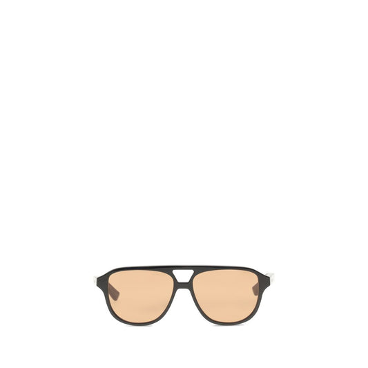 Gafas de sol Alexander McQueen de acetato marrón
