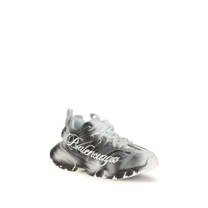 Balenciaga Grey Polyamide Sneakers