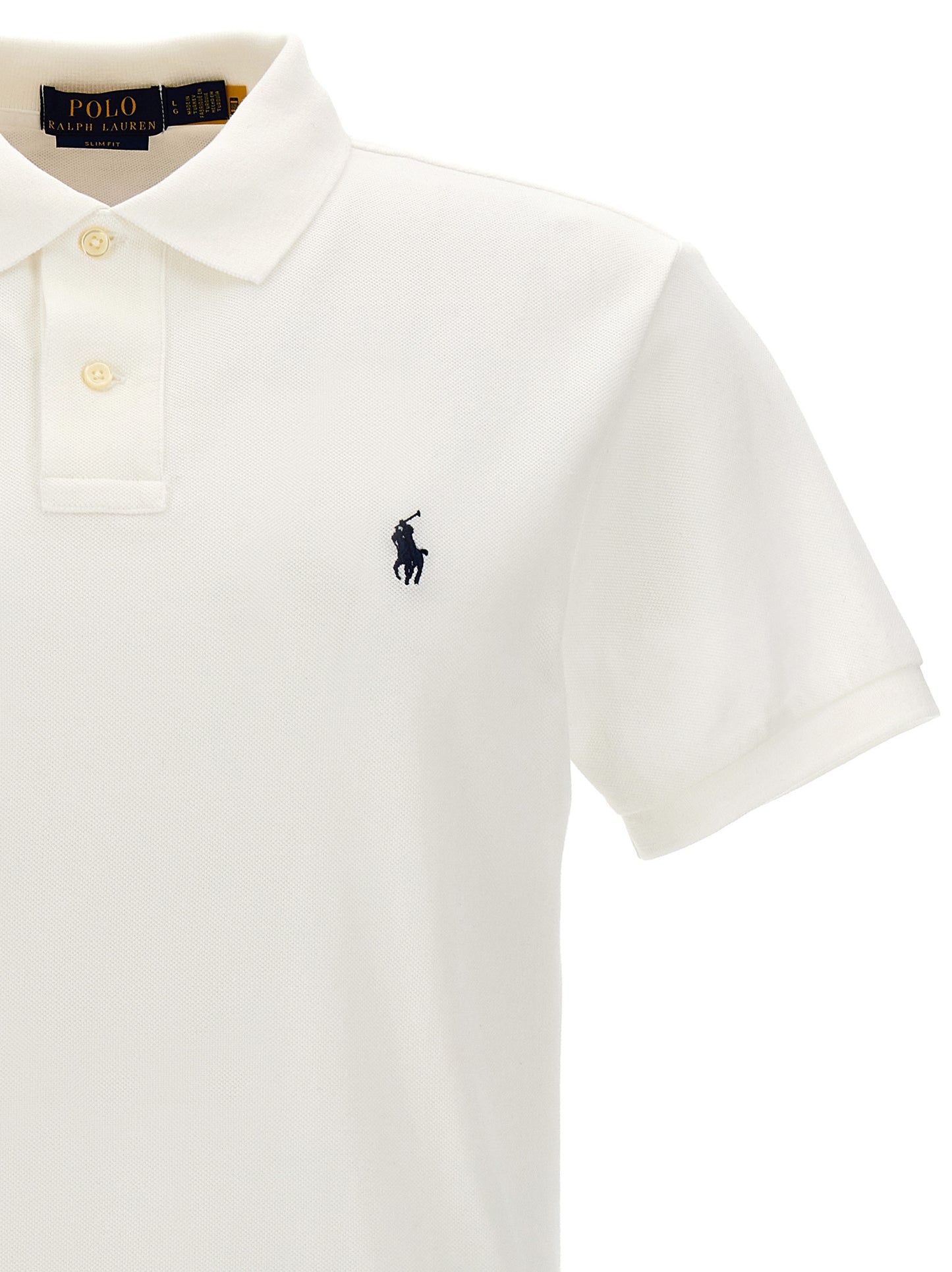 Polo Ralph Lauren Polo de algodón blanco