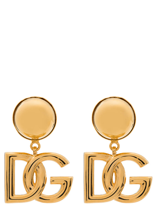 Pendientes Dolce & Gabbana de latón dorado