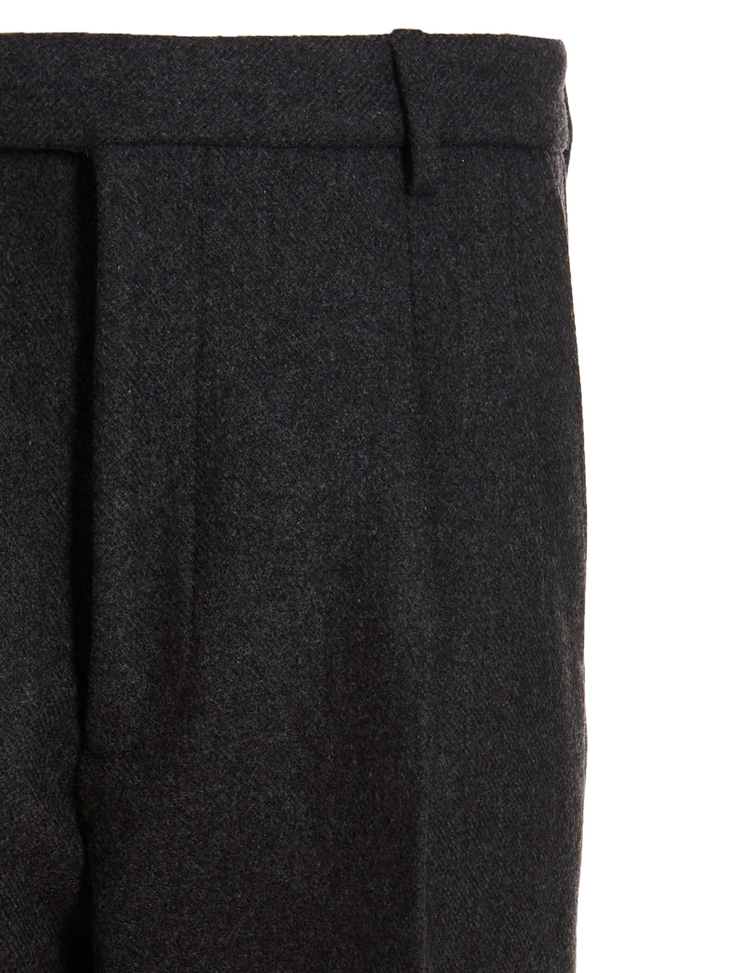 Pantalón de vestir de lana gris Gucci