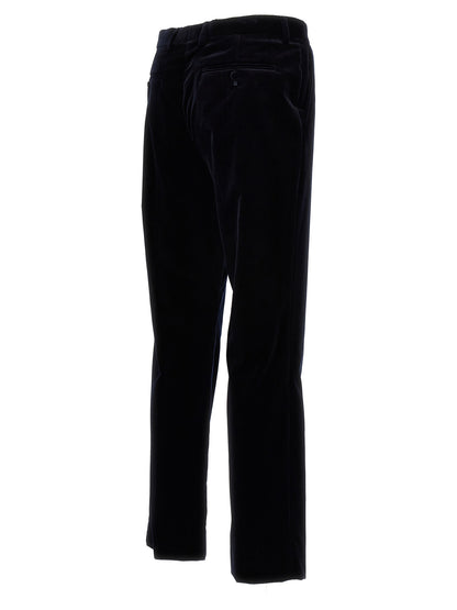 Pantalones casuales Gucci de algodón azul