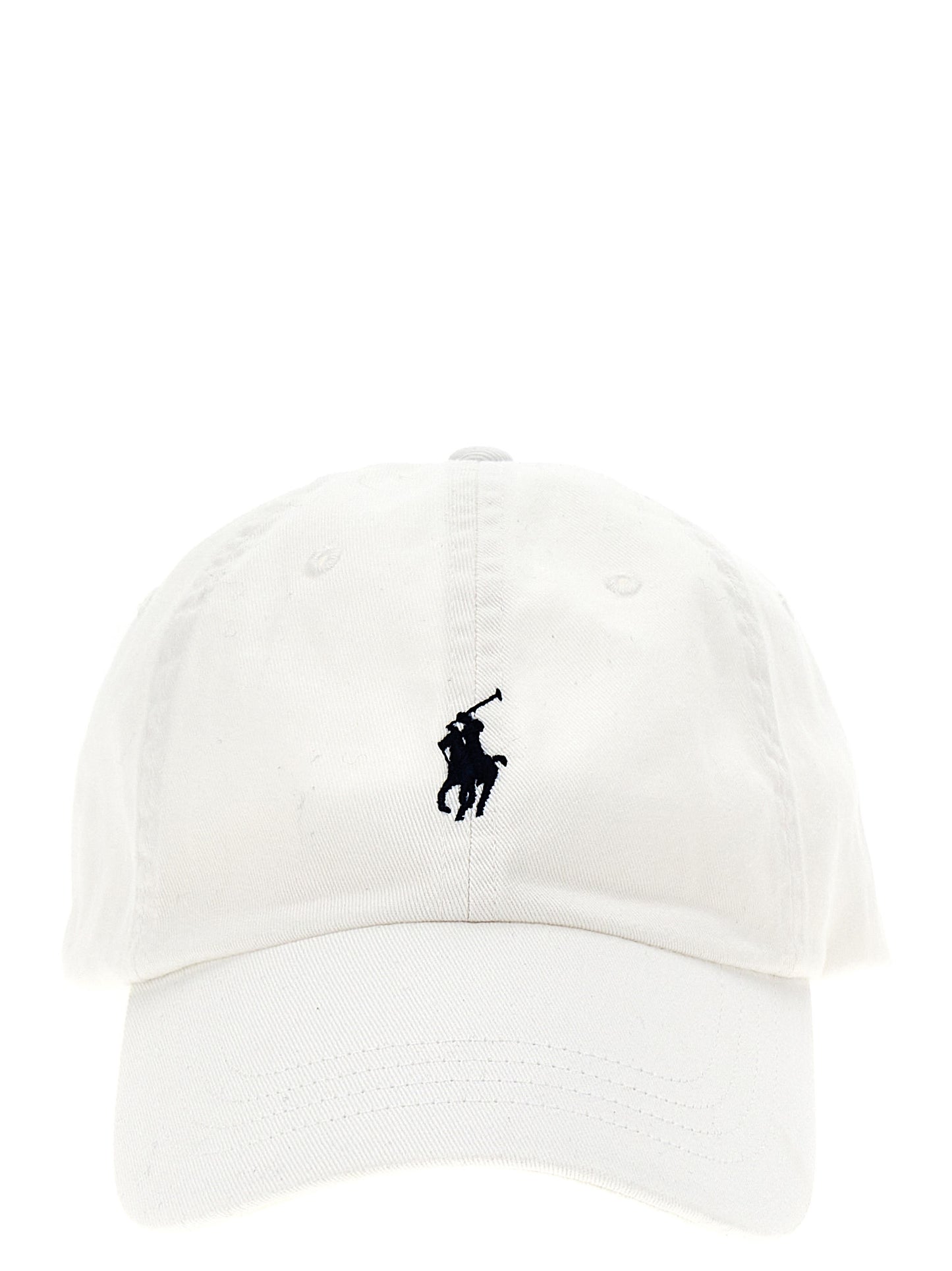 Polo Ralph Lauren Gorra Blanca De Algodón Para Béisbol