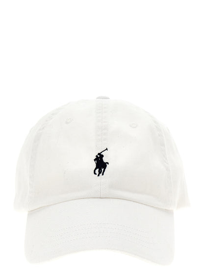 Polo Ralph Lauren Gorra Blanca De Algodón Para Béisbol