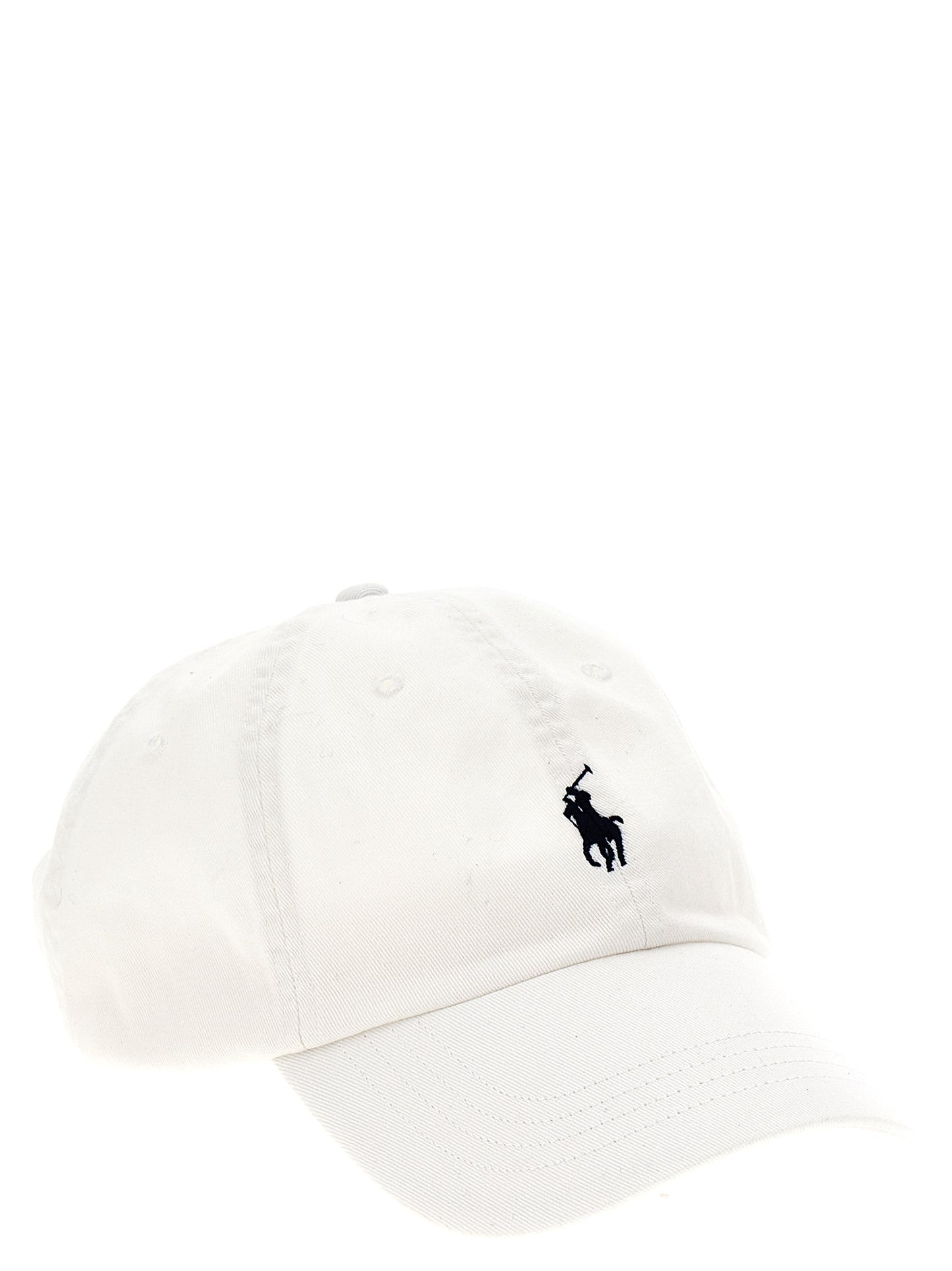 Polo Ralph Lauren Gorra Blanca De Algodón Para Béisbol