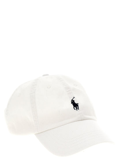 Polo Ralph Lauren Gorra Blanca De Algodón Para Béisbol