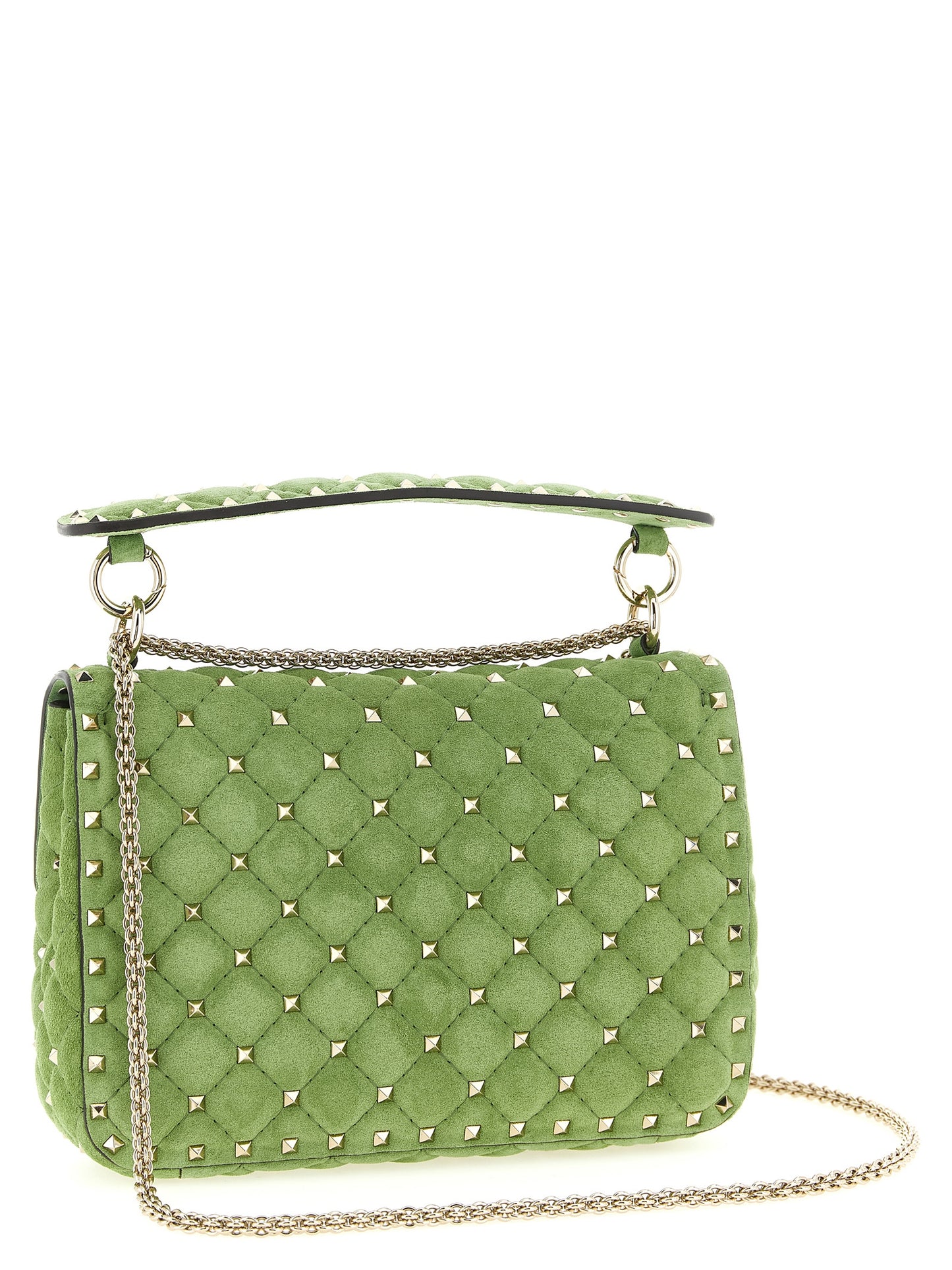 Bolso de hombro Valentino Garavani de piel de becerro bicolor