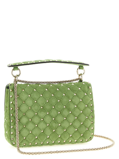 Bolso de hombro Valentino Garavani de piel de becerro bicolor