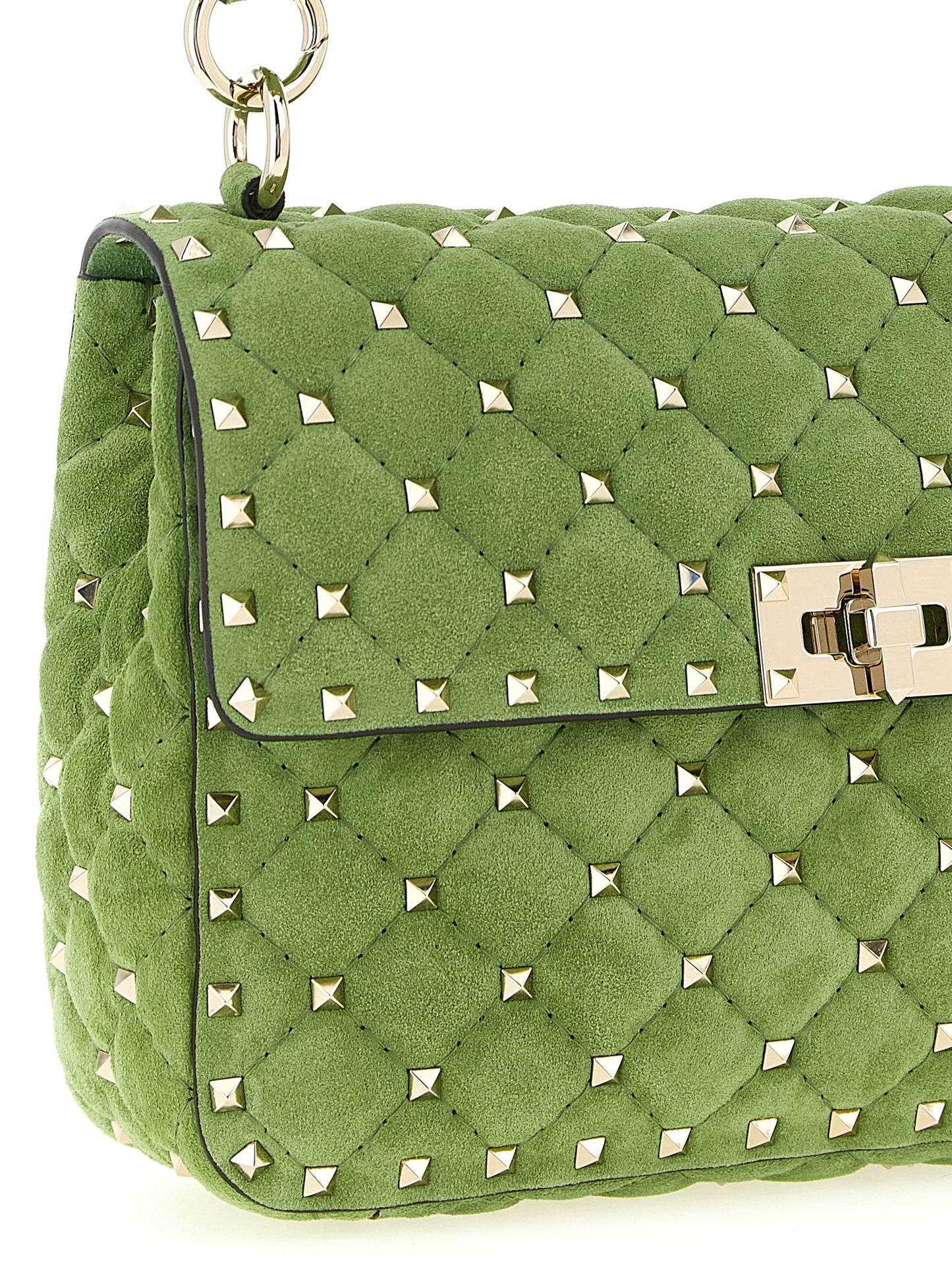 Bolso de hombro Valentino Garavani de piel de becerro bicolor